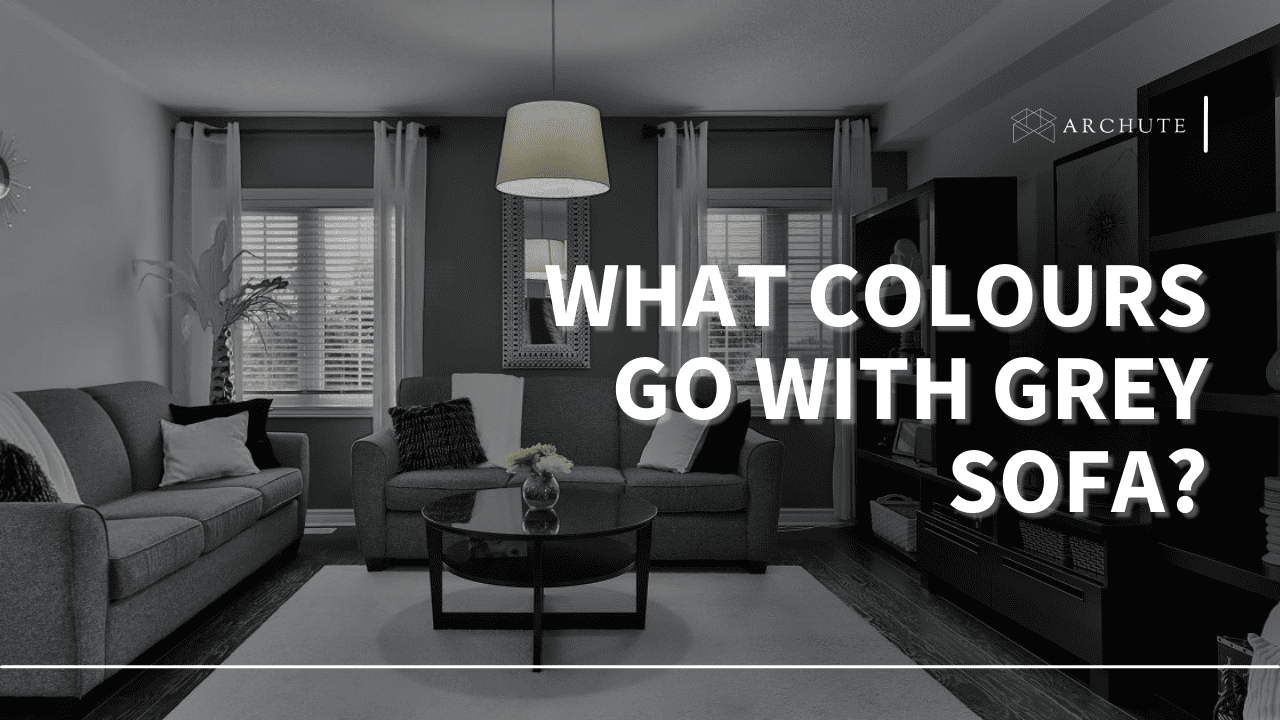 what colours go with grey sofa